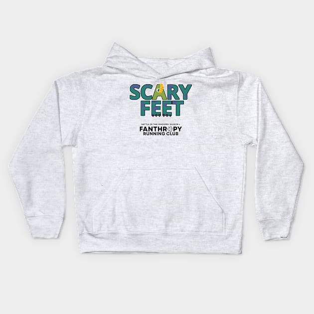 Scary Feet Kids Hoodie by Fans of Fanthropy